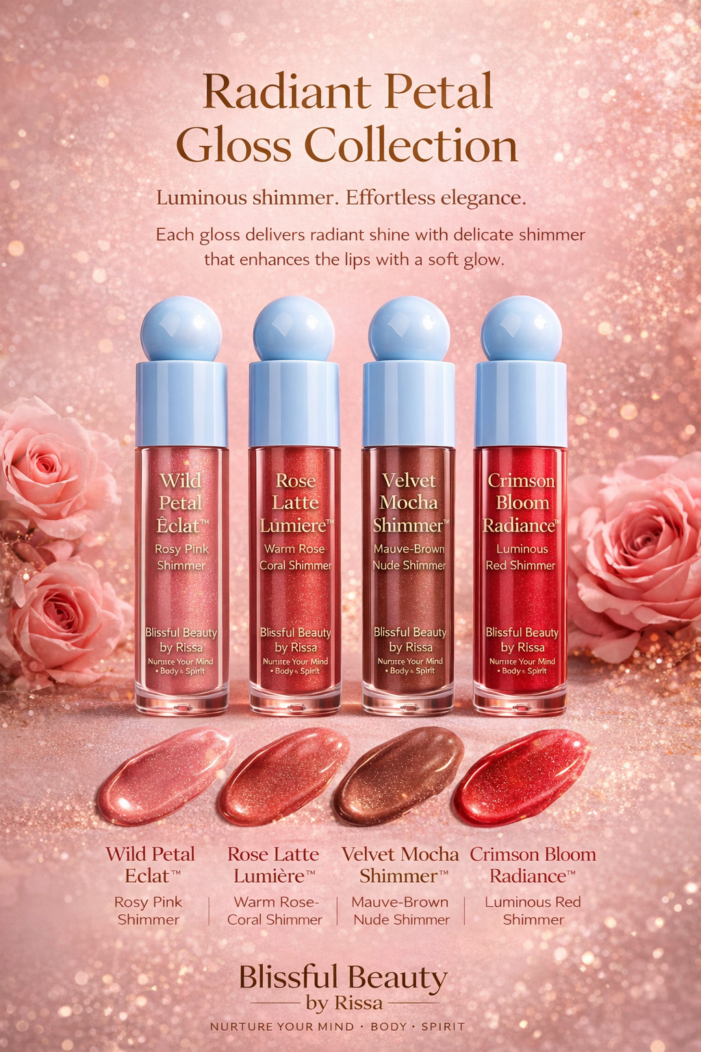 Radiant Petal Gloss Collection
