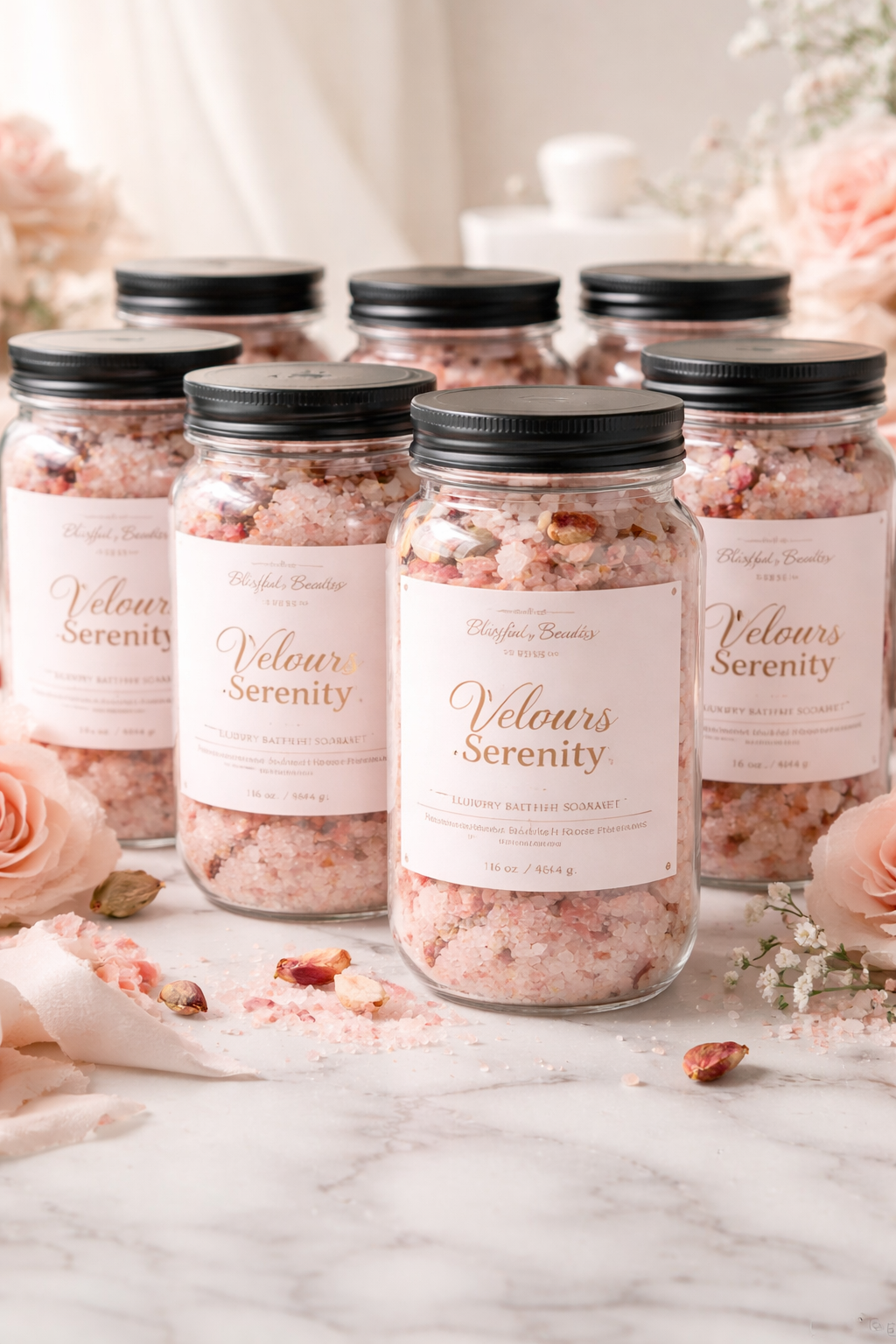 Blissful Beauty Bath Soak Collection