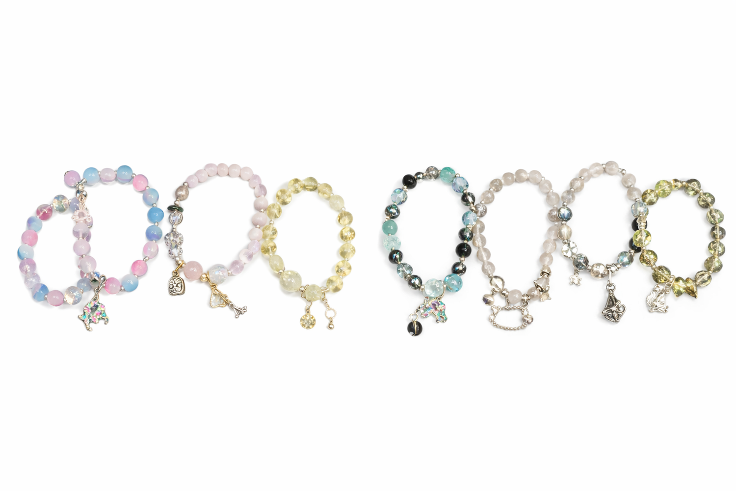 ✨ The Lumière Glass Bracelet Collection ✨