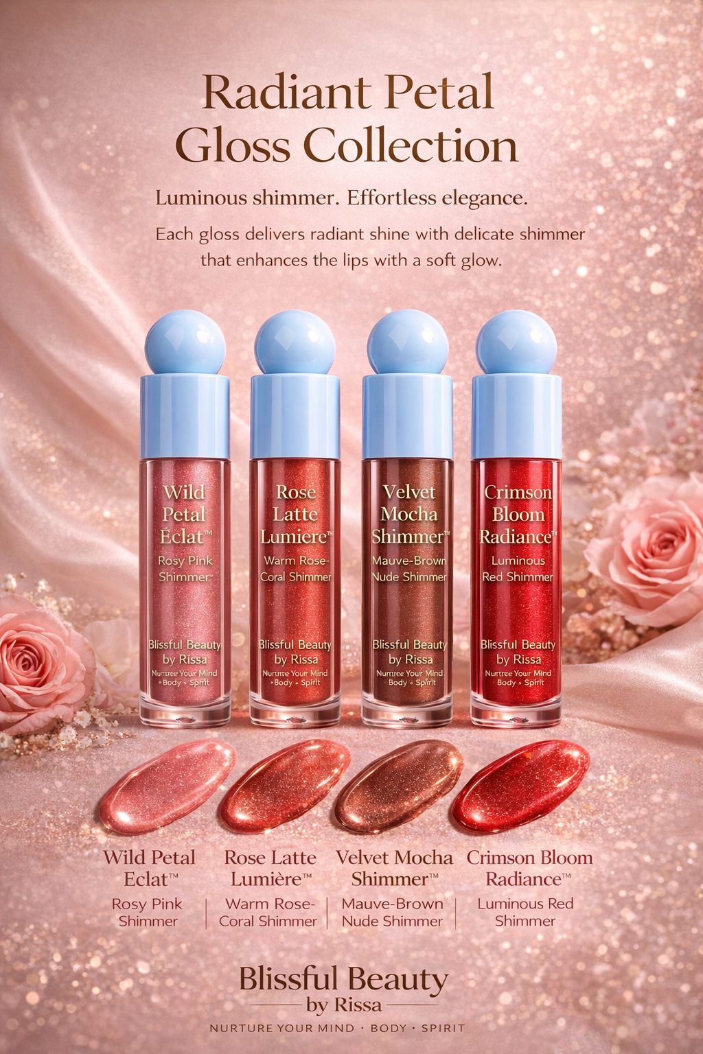 Radiant Petal Gloss Collection