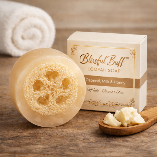 Blissful Buff Loofah Soap