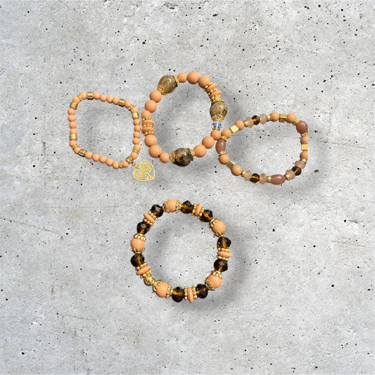 Preach Beaded Bracelet set