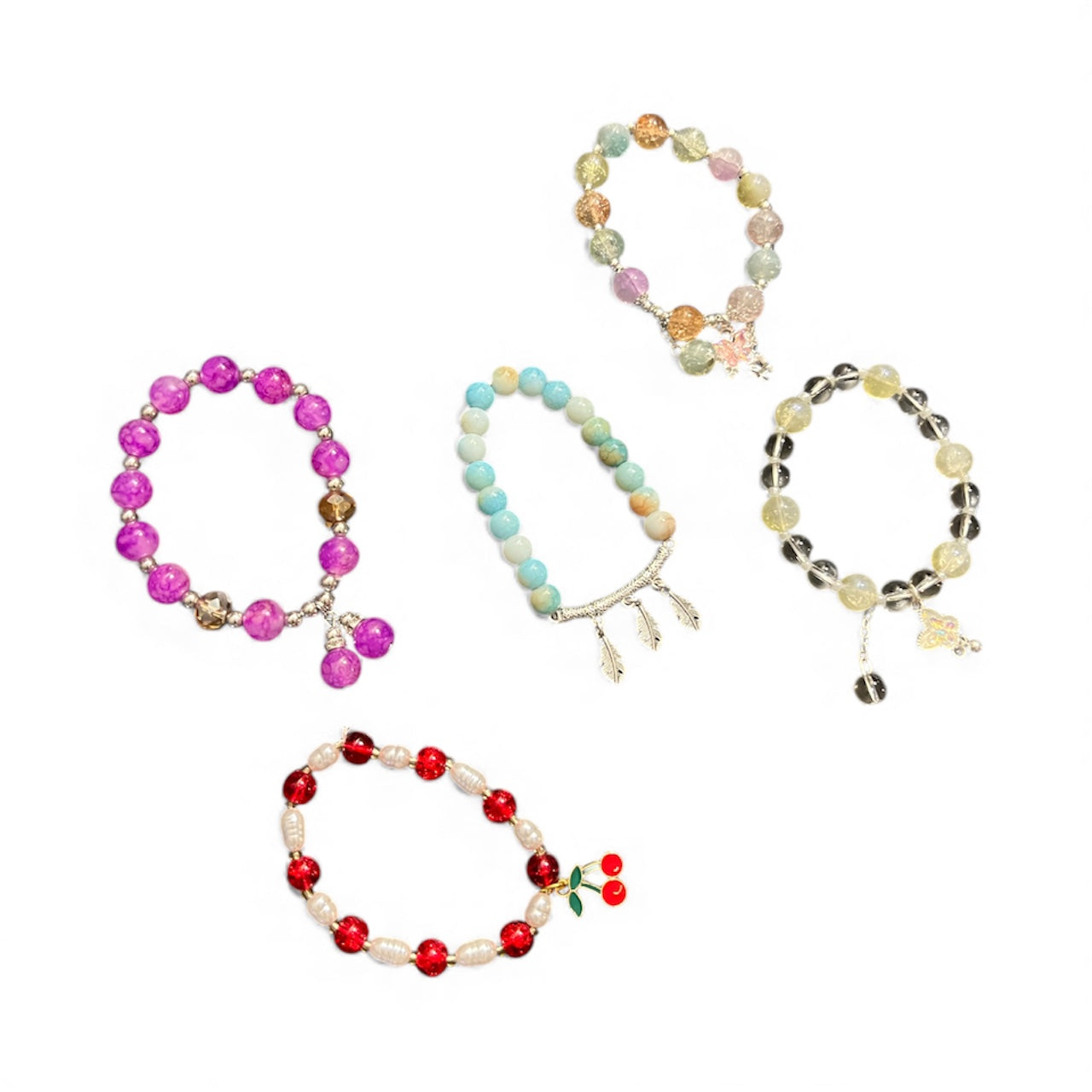 Glass Bead Bracelets (Please Read Description Before Completing Your Purchase, Gorgeous!)