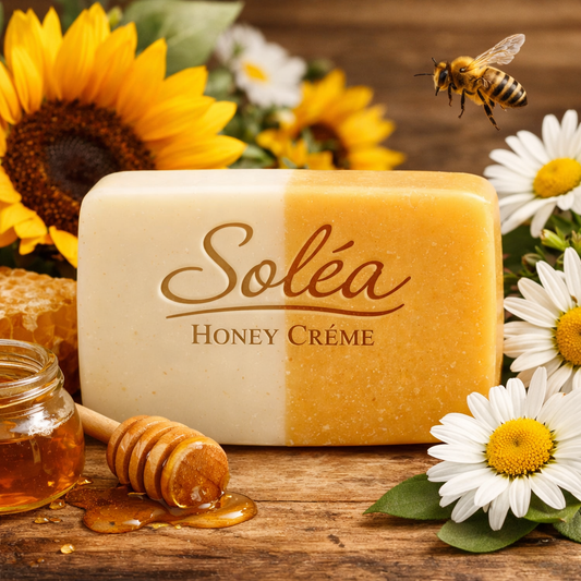 Soléa Honey Crème Soap Bar