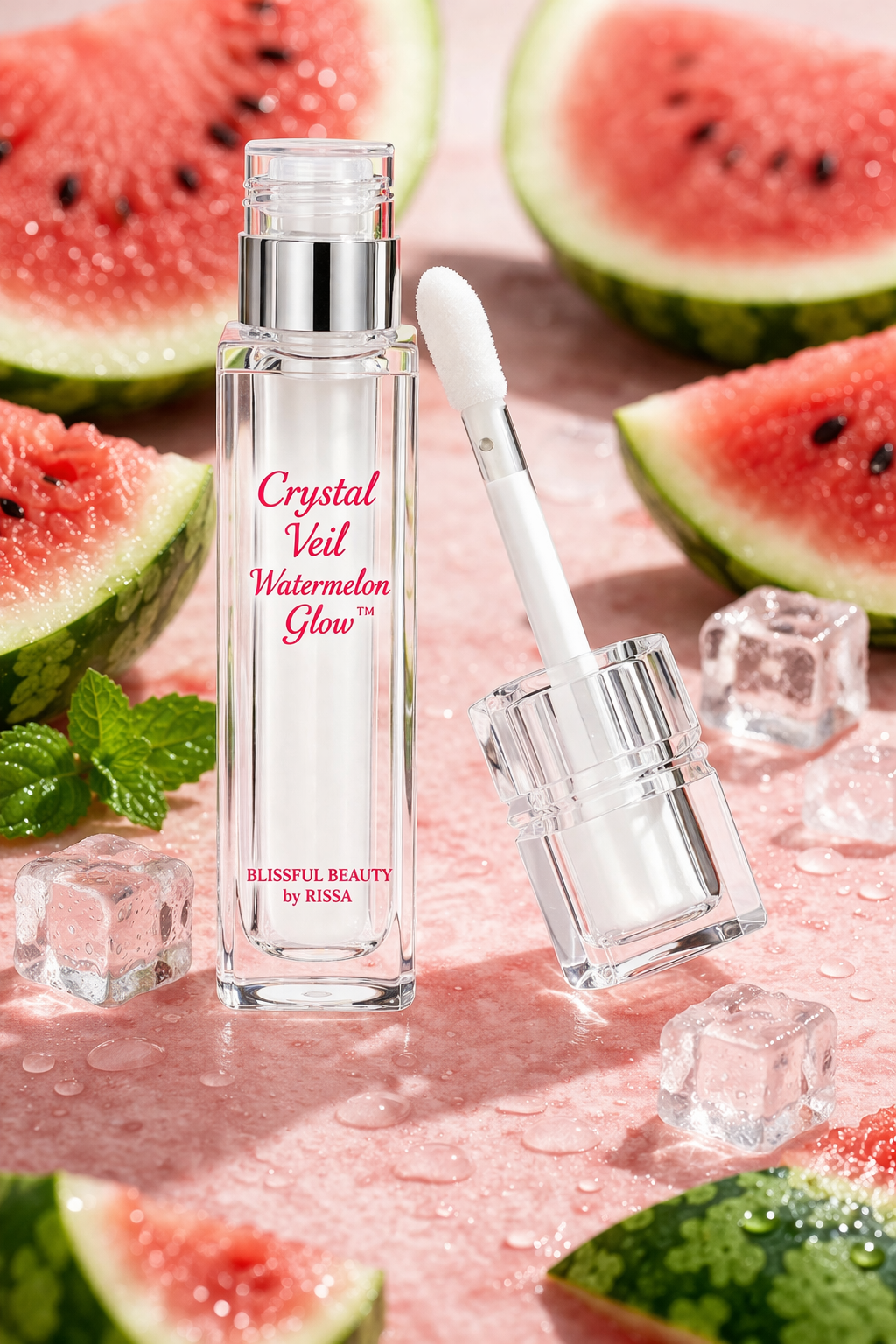Crystal Veil Watermelon Glow